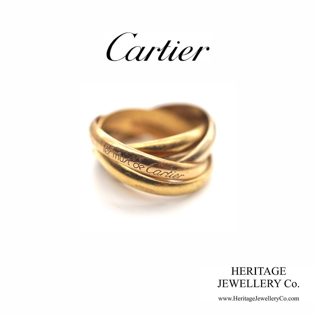 Cartier 5-Band Ring (18ct Yellow, White and Rose Gold)