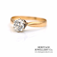 Old Mine Cut Diamond Ring
