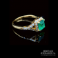 Fine Emerald and Diamond Ring
