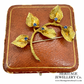 Boucheron Sapphire-Set Leaf Brooch