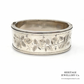 Antique Victorian Silver Bangle Bracelet (c. 1883)