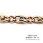 Antique Sapphire and Pearl Curb Bracelet