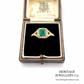 Fine Emerald and Diamond Ring