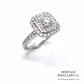 Platinum Diamond Cluster Ring (1.40ct)