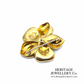 RESERVED - Ruby and Diamond Flower Brooch by Tiffany & Co.