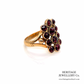Regency Period Garnet Panel Ring (9ct gold)
