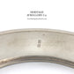 Antique Victorian Silver Bangle Bracelet (c. 1886)