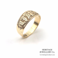 Antique Gold Mizpah Ring (9ct gold)