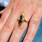 Vintage Sapphire and Diamond Ring