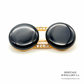 Art Deco Onyx and Diamond Brooch (15ct gold)