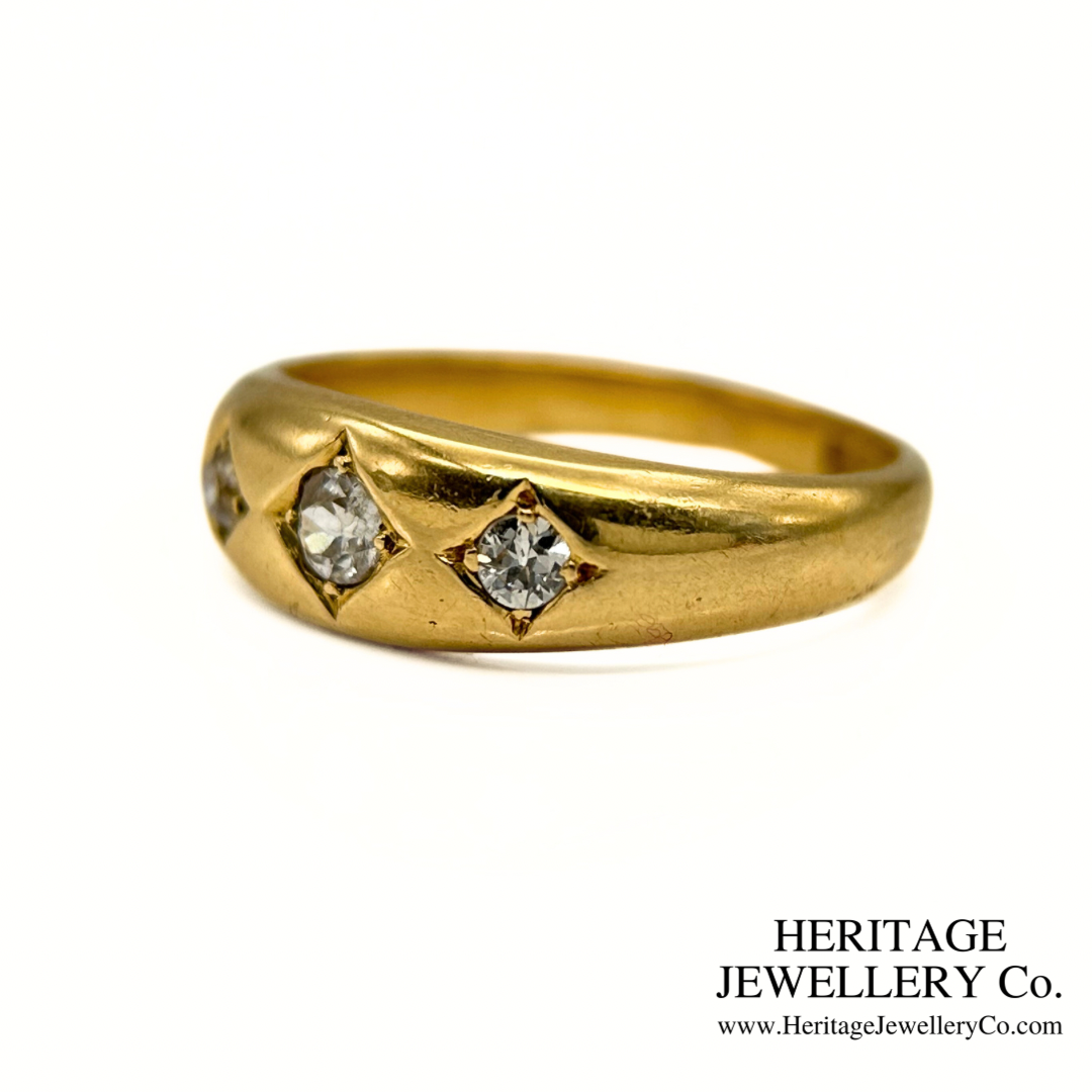 Antique Diamond Gypsy Ring (c.1914)
