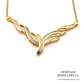 Vintage Diamond Ribbon Collar
