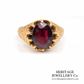 Antique Garnet Single Stone Ring