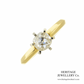 Old Cut Diamond Solitaire Ring (14ct gold)