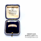 Victorian Rose Gold Mizpah Ring