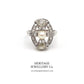 Art Deco Diamond and Pearl Ring