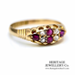 Antique Ruby and Diamond Ring