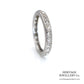 Diamond Eternity Band Ring (Platinum; c. 0.75ct)