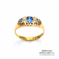 Edwardian Sapphire & Diamond Ring (c.1905)