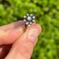 Georgian Old Cut Diamond Cluster Ring