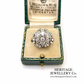 Art Deco Diamond Cluster Ring