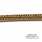 Antique Gold Albertina with T-Bar