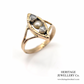Antique Rose Diamond and Pearl Ring
