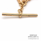 Antique Gold Albert Chain with T-Bar and Medallion Fob (9ct gold)