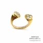 Vintage Boucheron Abstract Diamond Ring