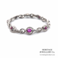 Vintage Ruby and Diamond Bracelet (18ct white gold)
