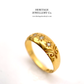 Victorian 3-Stone Diamond Gypsy Ring (c. 1876)