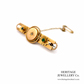 Victorian Emerald and Diamond Brooch (1886)