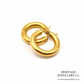 Vintage Gold Hoop Earrings (18ct)