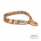 Antique Gold Gate Bracelet with Padlock