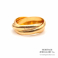 Reserved - Cartier Trinity Band (18ct Rose Gold)