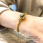 Early Victorian Gold & Pearl Bangle (18ct gold)