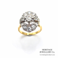 Antique Old Cut Diamond Cluster Ring