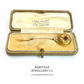 Victorian Garnet and Pearl Brooch (18ct gold)