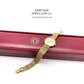 Vintage Gold Omega Watch with Original Gold Bracelet and Box