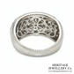 Fine Pavé Diamond Bombe Ring