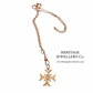 Victorian Engraved Gold Maltese Cross Pendant