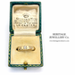 Victorian 3-Stone Diamond Gypsy Ring