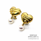 Vintage Tiffany & Co Cupid Arrow Heart Earrings with Pearl Drops