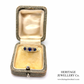 Victorian Sapphire & Diamond Gypsy Ring (18ct; c.1897)