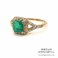 Fine Emerald and Diamond Ring