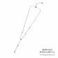 White Gold and Diamond Necklace (18ct)