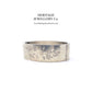 Antique Victorian Silver Bangle Bracelet (c. 1886)