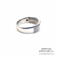 Hermes White Gold Band