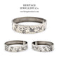 Antique Victorian Silver Bangle Bracelet (c. 1885)