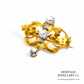 Art Nouveau Diamond Brooch